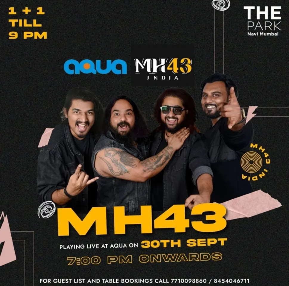 Get Ready for a Musical Night: MH43 Live at The Park, Navi Mumbai!