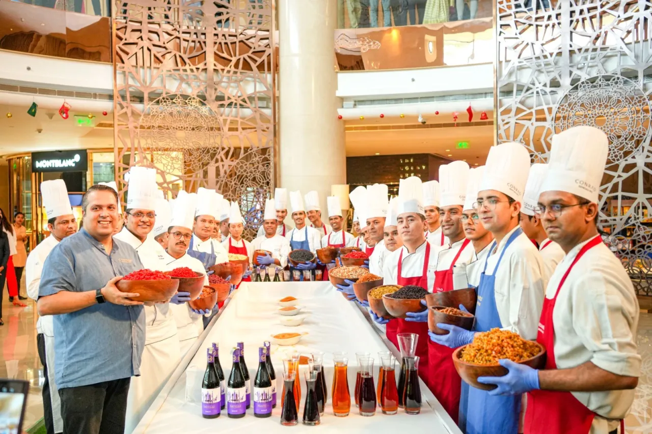 Usher in the Festivities with Cake Mixing Celebrations at Conrad Bengaluru