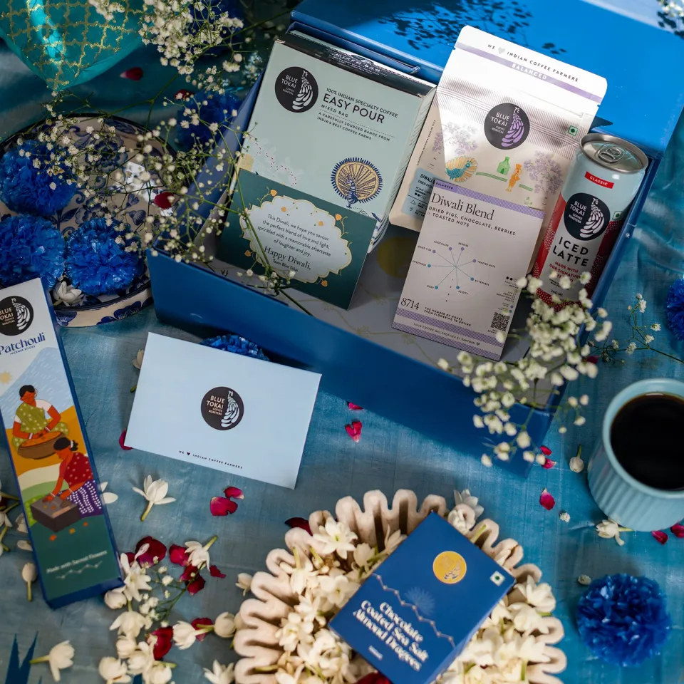 Your Search For The Perfect Diwali Gift Ends HereThis Year, Unwrap Happiness with Blue Tokai Coffee Roasters