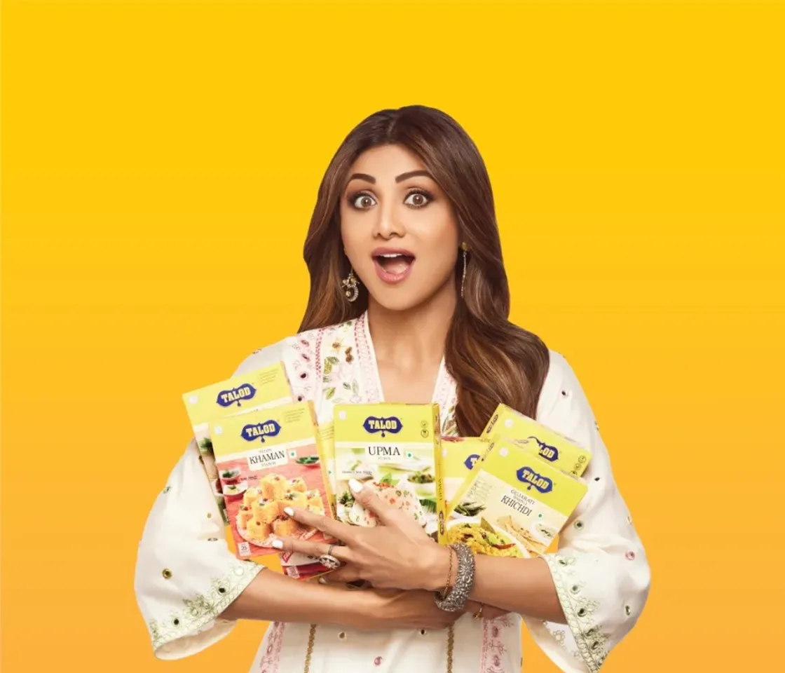 Shilpa Shetty Teams Up with Talod Foods: A Spicy Collaboration of Flavors and Excellence!