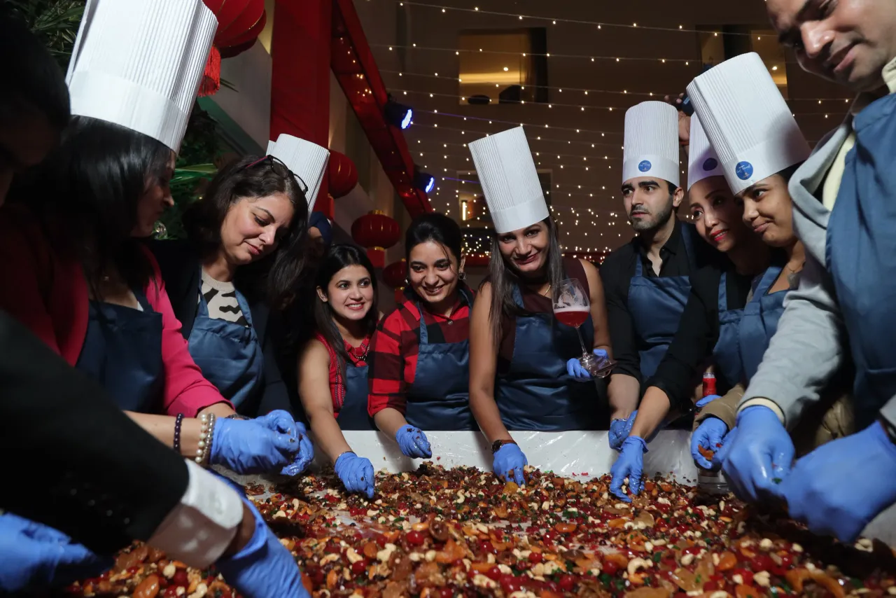 Expo Inn Suites and Convention Sets the Stage for a Joyous Christmas Season with its Annual Cake Mixing Ceremony