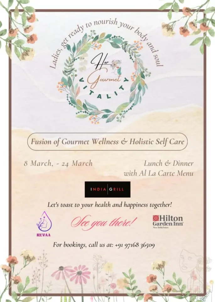 Her Gourmet Vitality: Fusion of Gourmet Wellness & Holistic Self Care