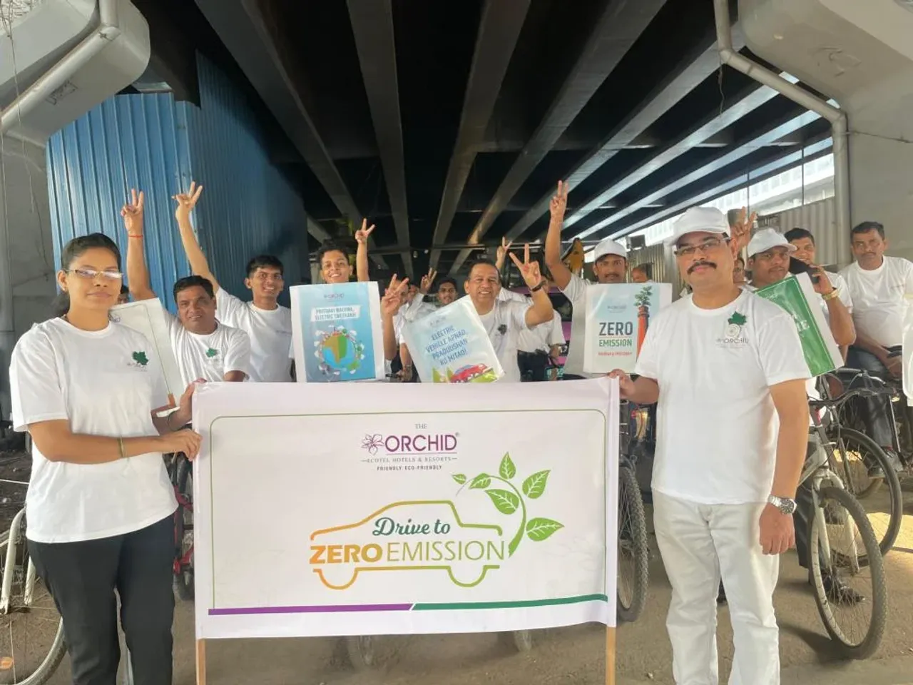 The Orchid Hotel & IRA by Orchid Hotels Mumbai carry out ‘No Emission’ drive