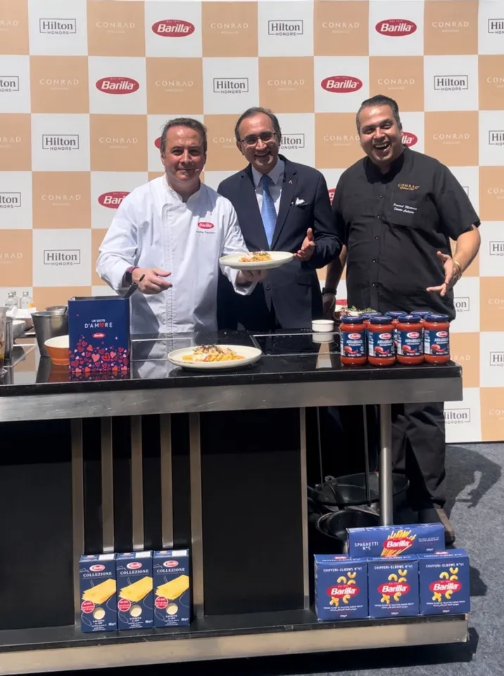 Conrad Bengaluru celebrates timeless Italian cuisine with Executive Chef from Barilla, Chef Andrea Tranchero