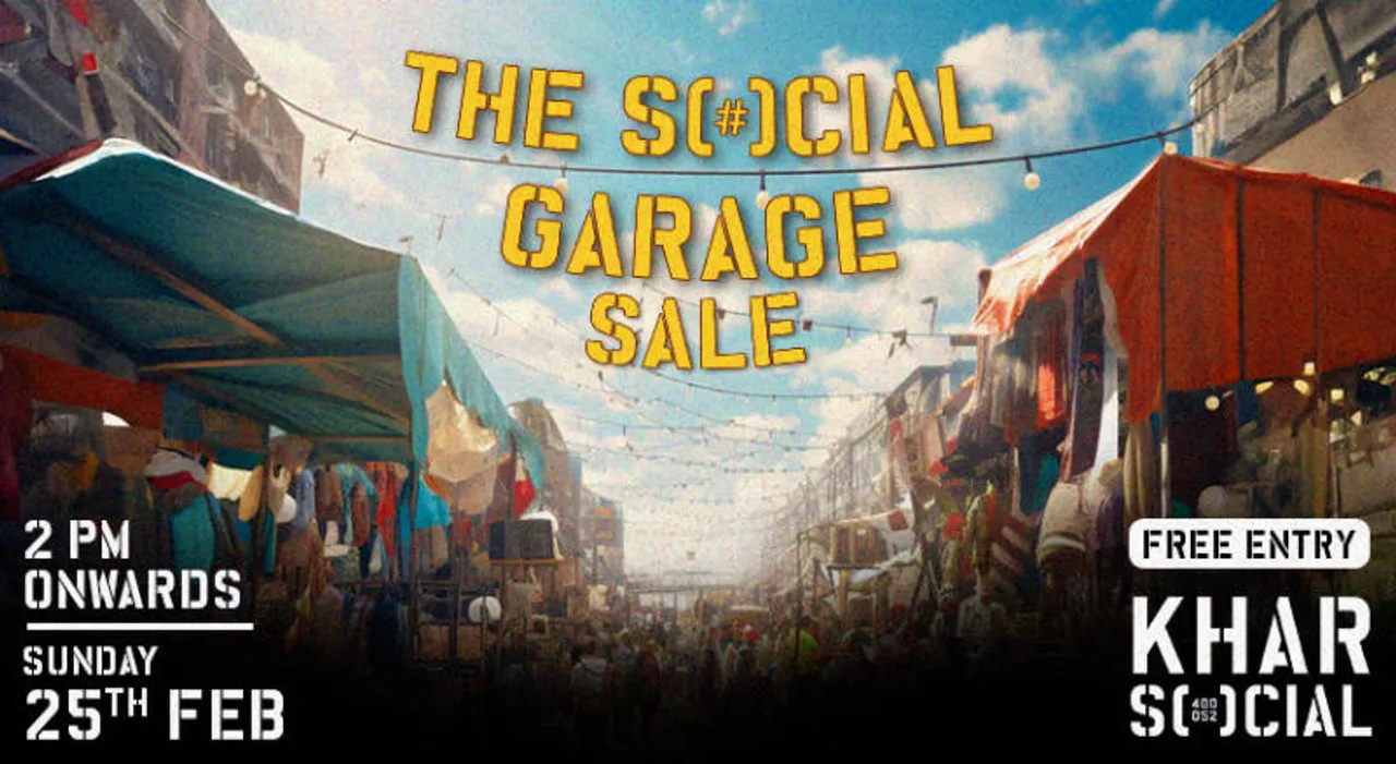 Guess who’s back? Back again! The SOCIAL Garage Sale!!