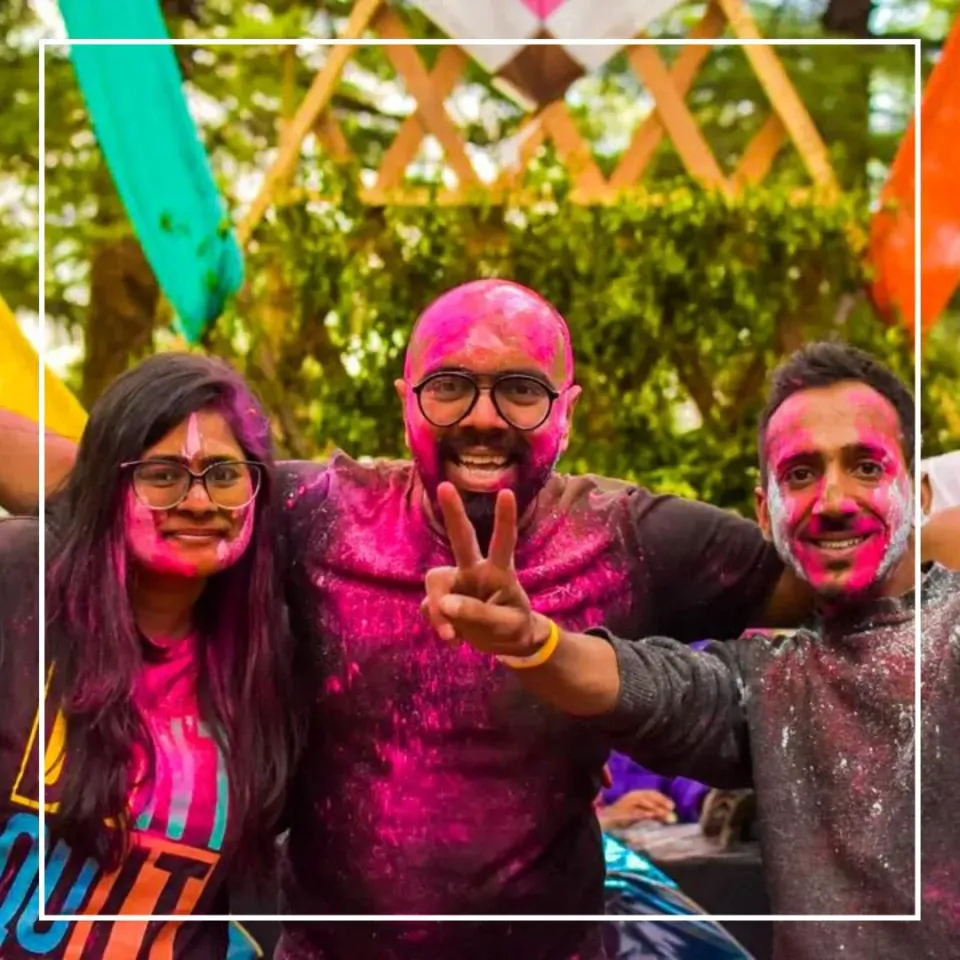 Holi In The Woods: A Colourful Celebration Amidst Nature’s Splendor!