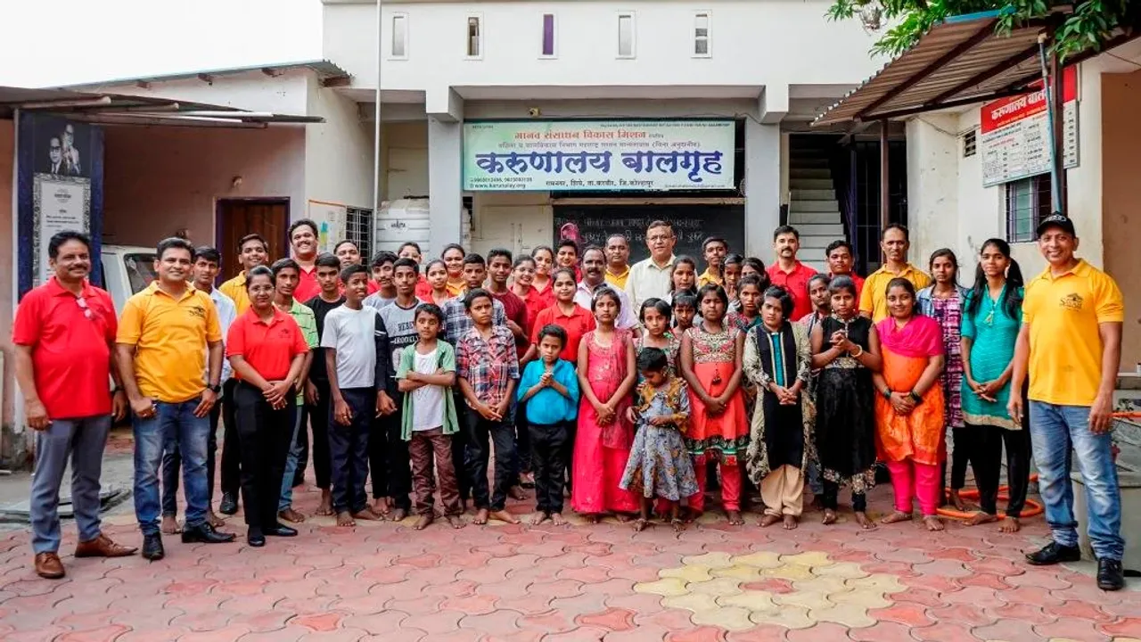 Sayaji Kolhapur Celebrates Foundation Day with Karunalay HIV+AIDS Children's Home