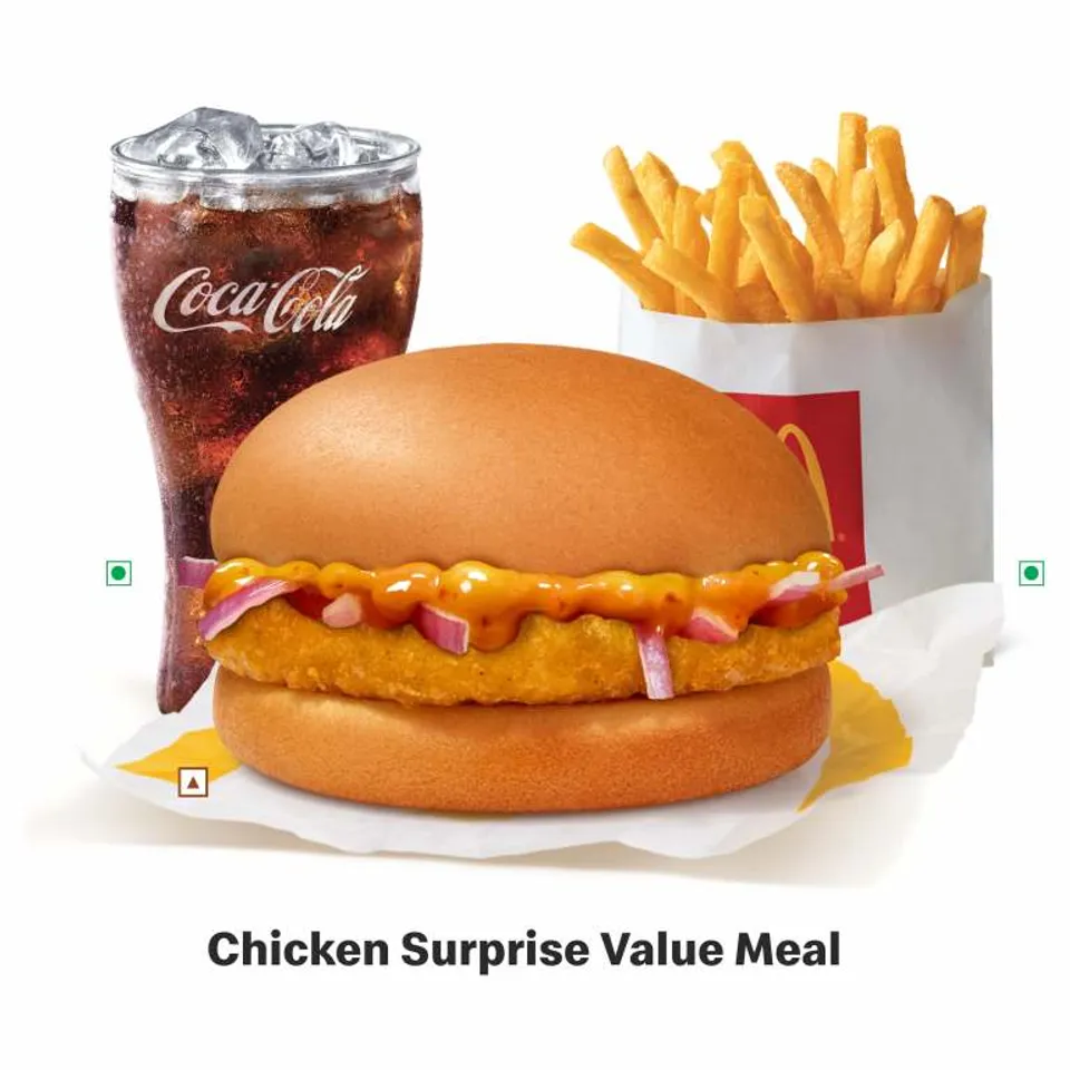 McDonalds India North and East launches Chicken Surprise Burger