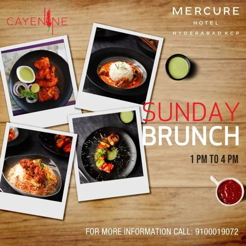  Sunday Brunch @Mercure Hotel Hyderabad KCP