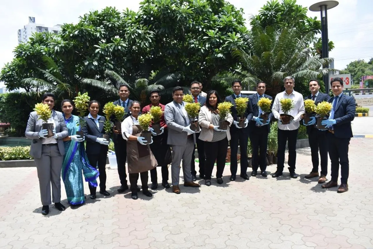 Sayaji Pune Celebrates World Environment Day by Gifting Saplings and Planting Trees