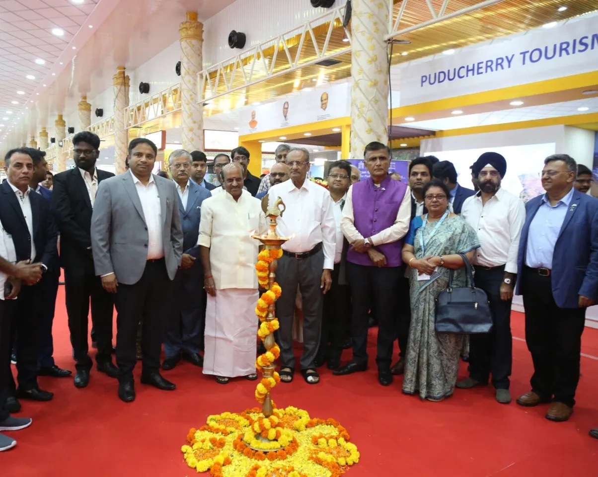 Bengaluru hosts 'India International Travel Mart' - Shri. K. Lakshminarayanan - Hon'ble Tourism Minister, Govt. of Puducherry, Inaugurates the Mart