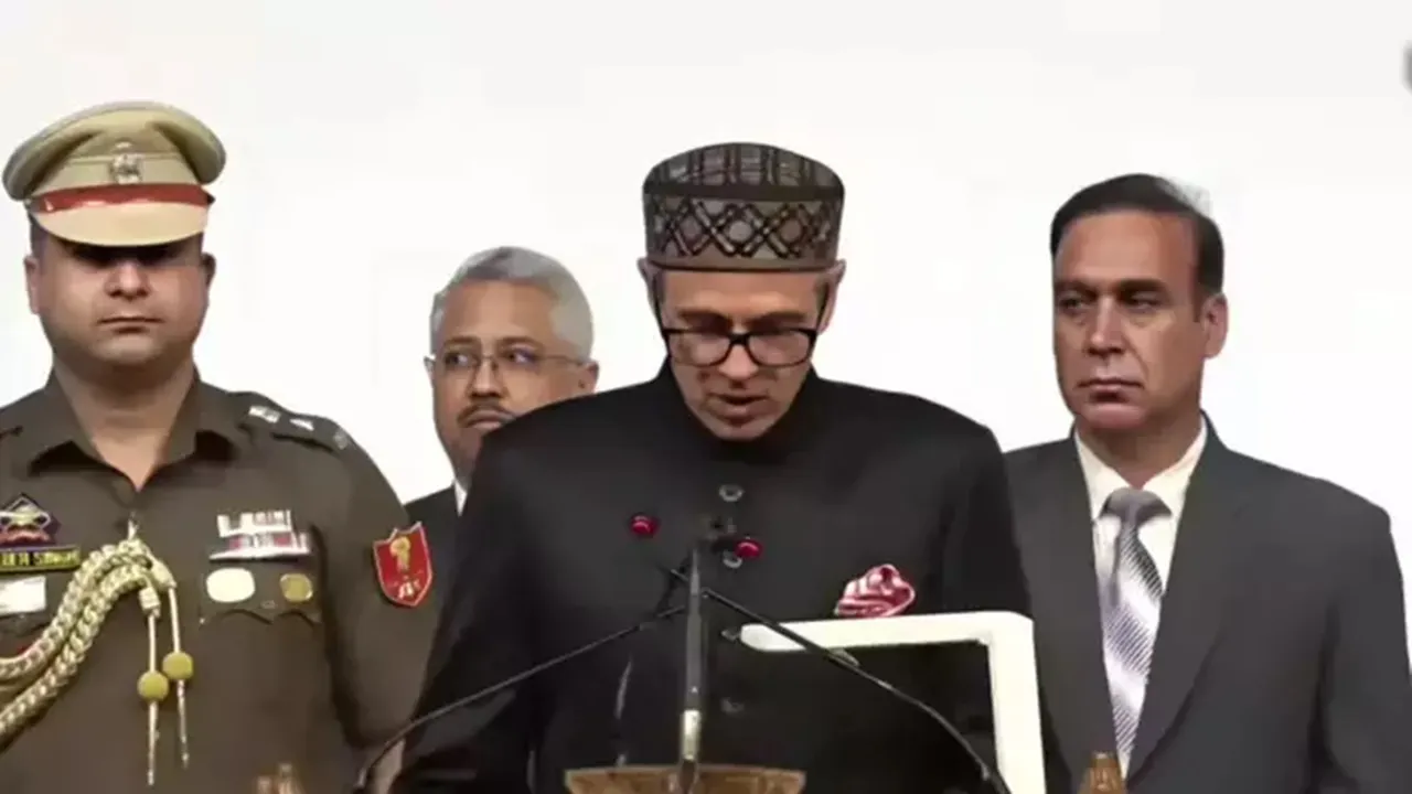 Omar Abdullah Oath