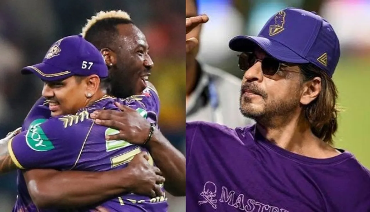Shah rukh khan, kkr, kolkata knight riders, ipl, andre russell, sunil narine, আইপিএল, শাহরুখ খান, কেকেআর, কলকাতা নাইট রাইডার্স