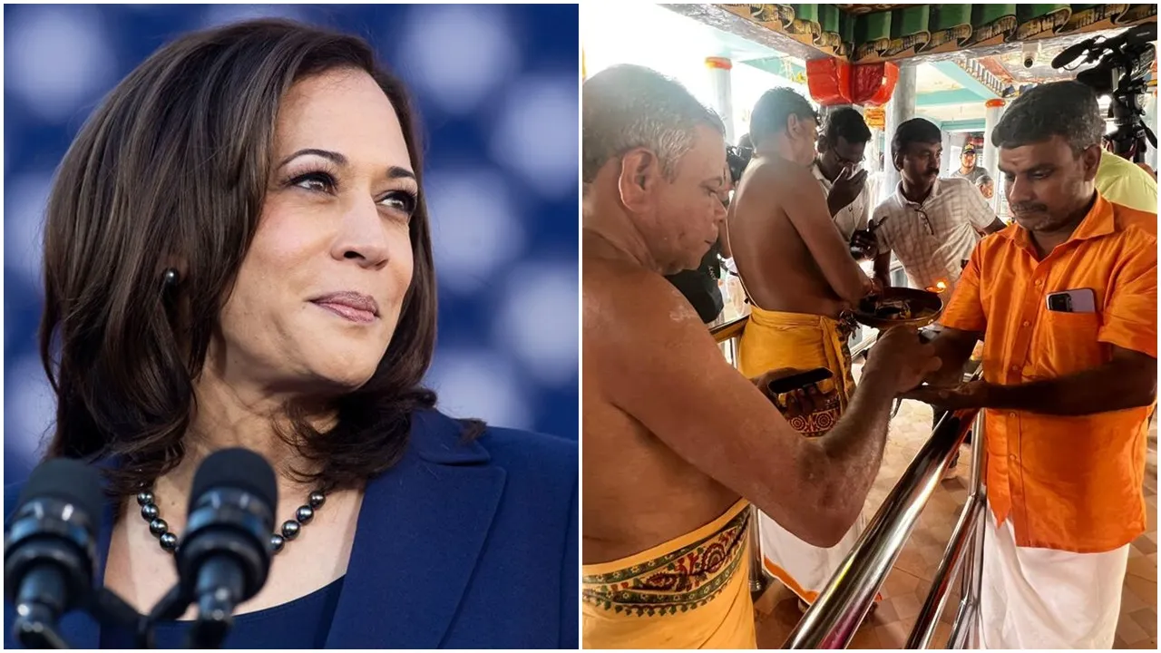Kamala Harris: ‘ঘরের মেয়ে’ যেন জেতে! কমলার জয় কামনা করে পুজো চলছে তামিলনাড়ুর গ্রামে