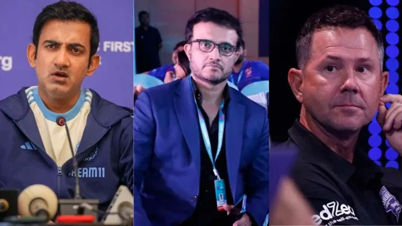 Gautam Gambhir, Sourav Ganguly, Ricky Ponting, গৌতম গম্ভীর, সৌরভ গাঙ্গুলি, রিকি পন্টিং