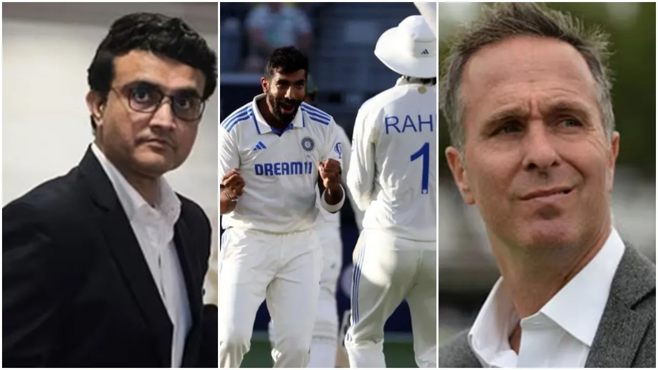 Sourav, India-Australia, Vaughan, সৌরভ, ভারত-অস্ট্রেলিয়া, ভন,