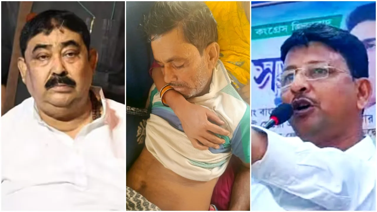 Birbhum Clash,Birbhum News,Anubrata Mondal,Kajal Sheikh,Tmc,অনুব্রত মণ্ডল,কাজল শেখ, বীরভূম,সংঘর্ষ,তৃণমূল