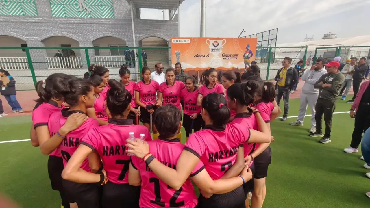 Haryana’s National Games: হরিয়ানার অধিনায়ক এবং ভারতীয় হকি দলের কিংবদন্তি খেলোয়াড় রানি রামপালের অনুপ্রেরণায় হরিয়ানা মধ্যপ্রদেশকে চার গোলে হারিয়েছে
