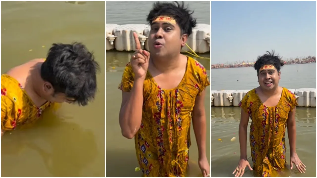 মহাকুম্ভে পুণ্যস্নানের নামে অশ্লীলতা! কী জবাব স্যান্ডি সাহার?