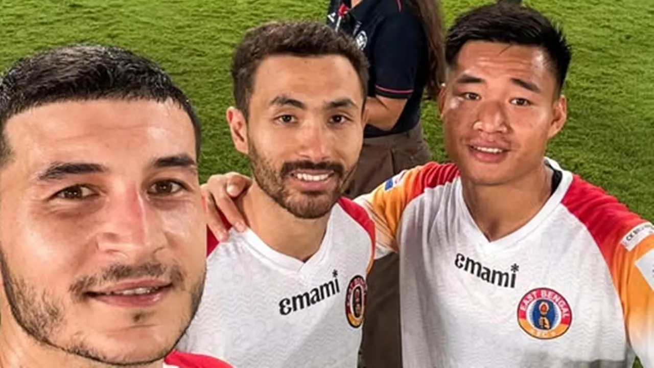 East Bengal Win: জয়ের পর সেলফি মুডে ইস্টবেঙ্গলের তিন গোলদাতা