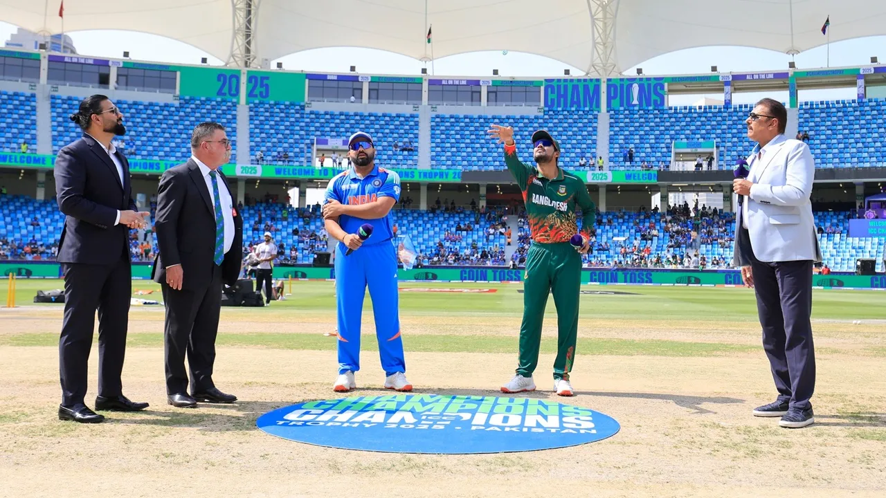 IND vs BAN: টসের সময় ভারত ও বাংলাদেশ দলের অধিনায়করা