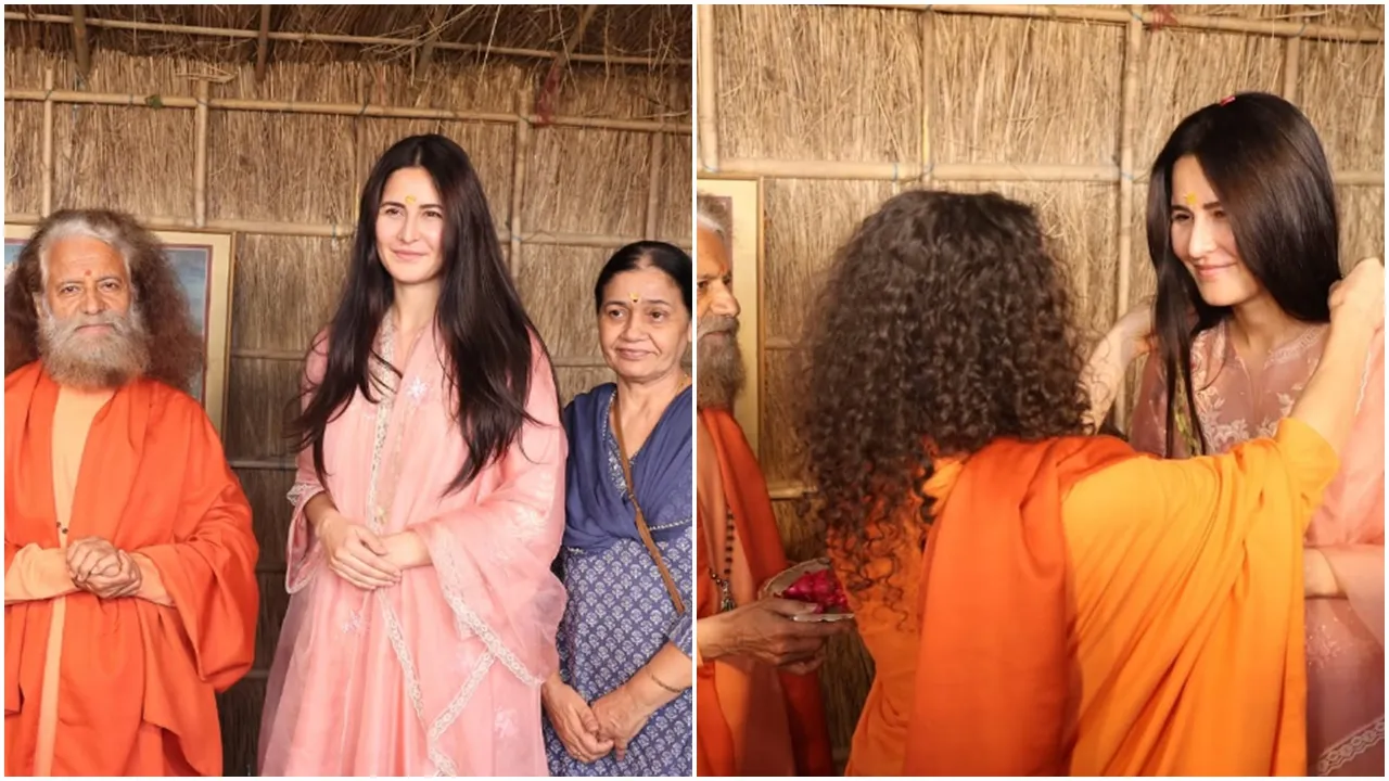 katrina kaif in maha kumbh 2025 in prayagraj 