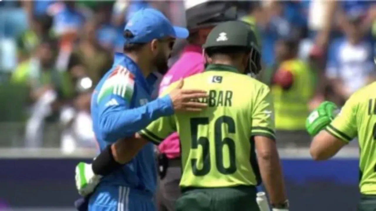 Babar Azam and Virat Kohli