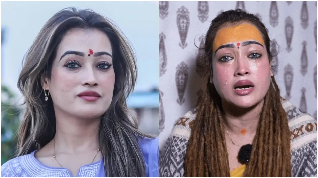 Viral Sadhvi Harsha Richhariya: সুন্দরী সাধ্বী হিসেবে ভাইরাল হওয়া হর্ষা রিছারিয়া আত্মহত্যার হুমকি দিয়েছেন