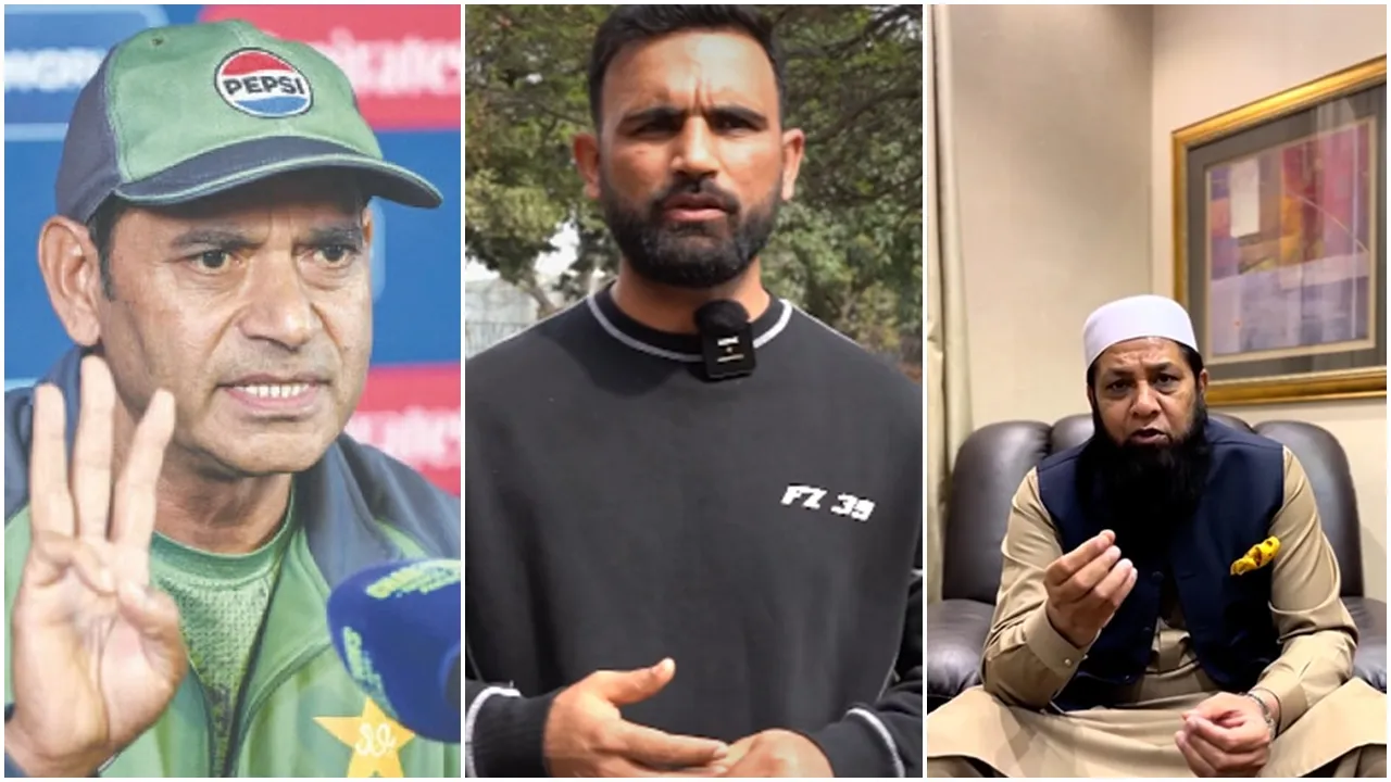 Inzamam-ul-Haq, Aqib Javed, Fakhar Zaman: ইনজামাম-উল-হক, আকিব জাভেদ, ফখর জামান