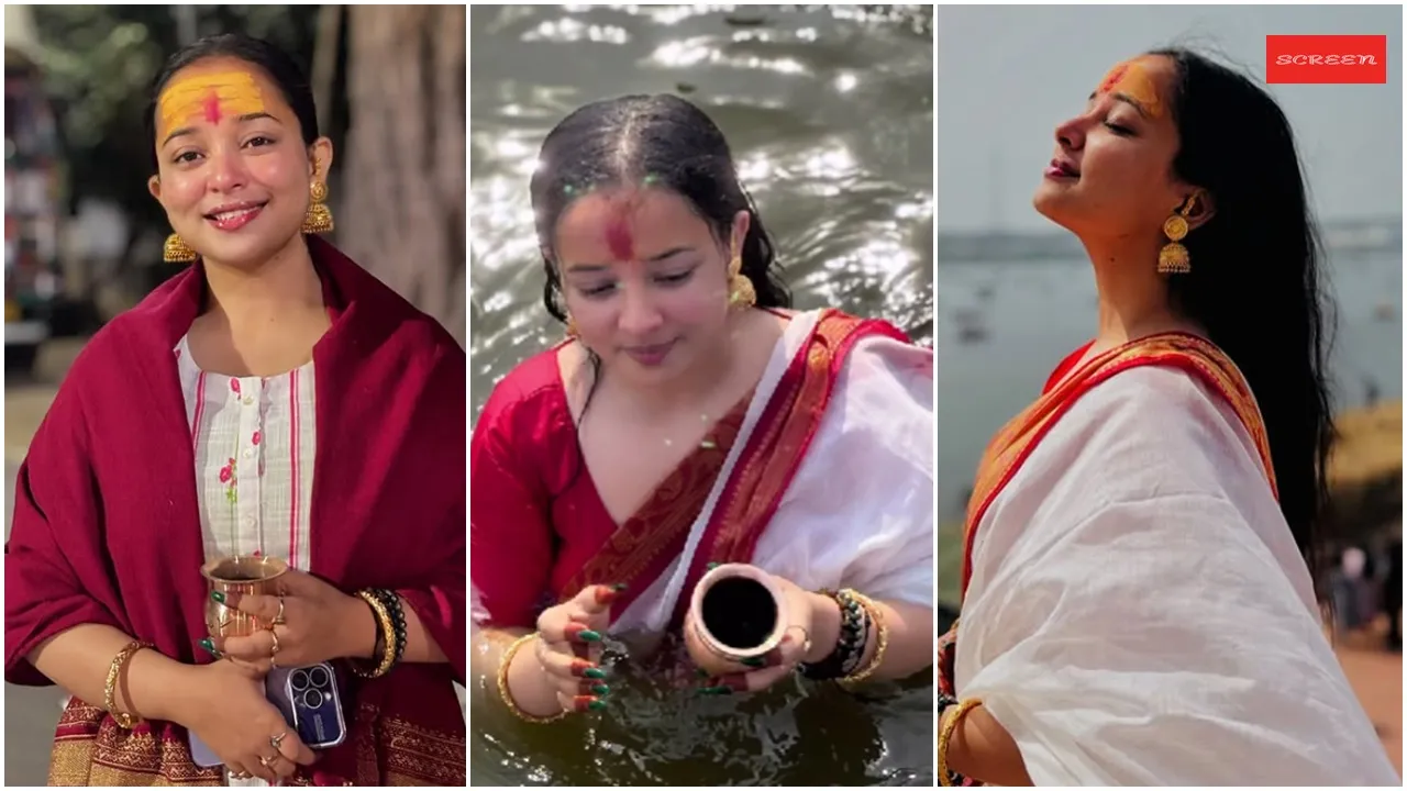 priyanka bhattacharjee visited maha-kumbh 2025 