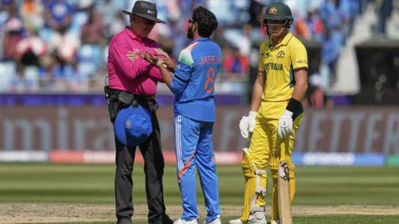 Semi-final-Jadeja: এই সেই দৃশ্য