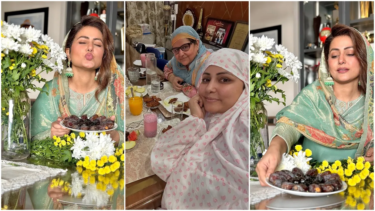  পরিবারের সঙ্গে ইফতারের মুহূর্ত ভাগ করলেন হিনা খান 