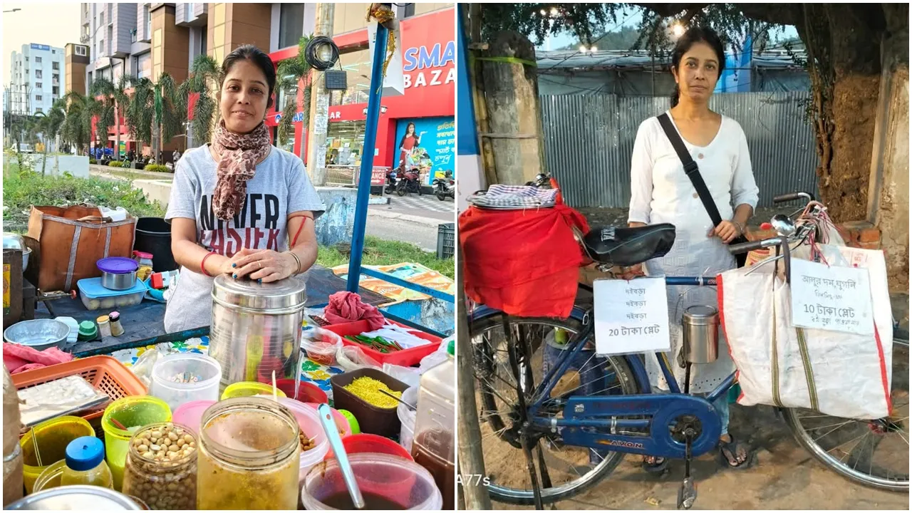 East Burdwan Lady runs her Own Shop to Support her  family struggling story Of saraswati Sutta will Inspires You  story