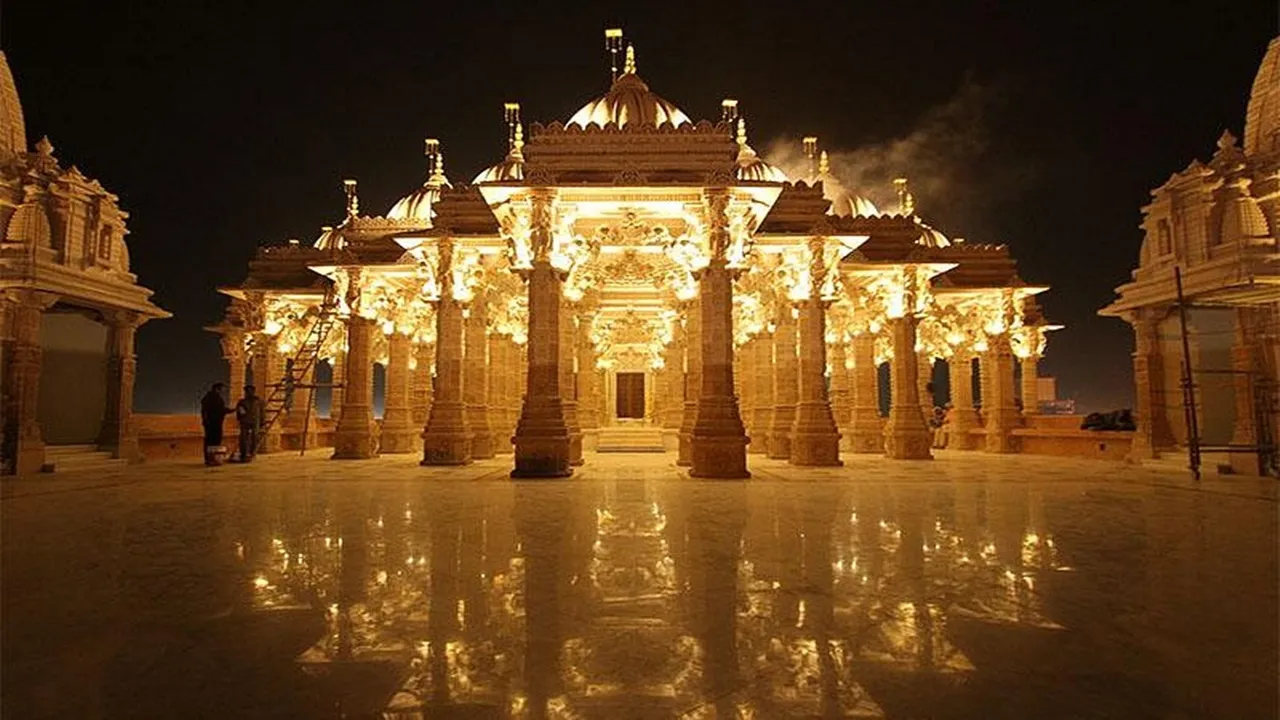 hindu temple defaced california