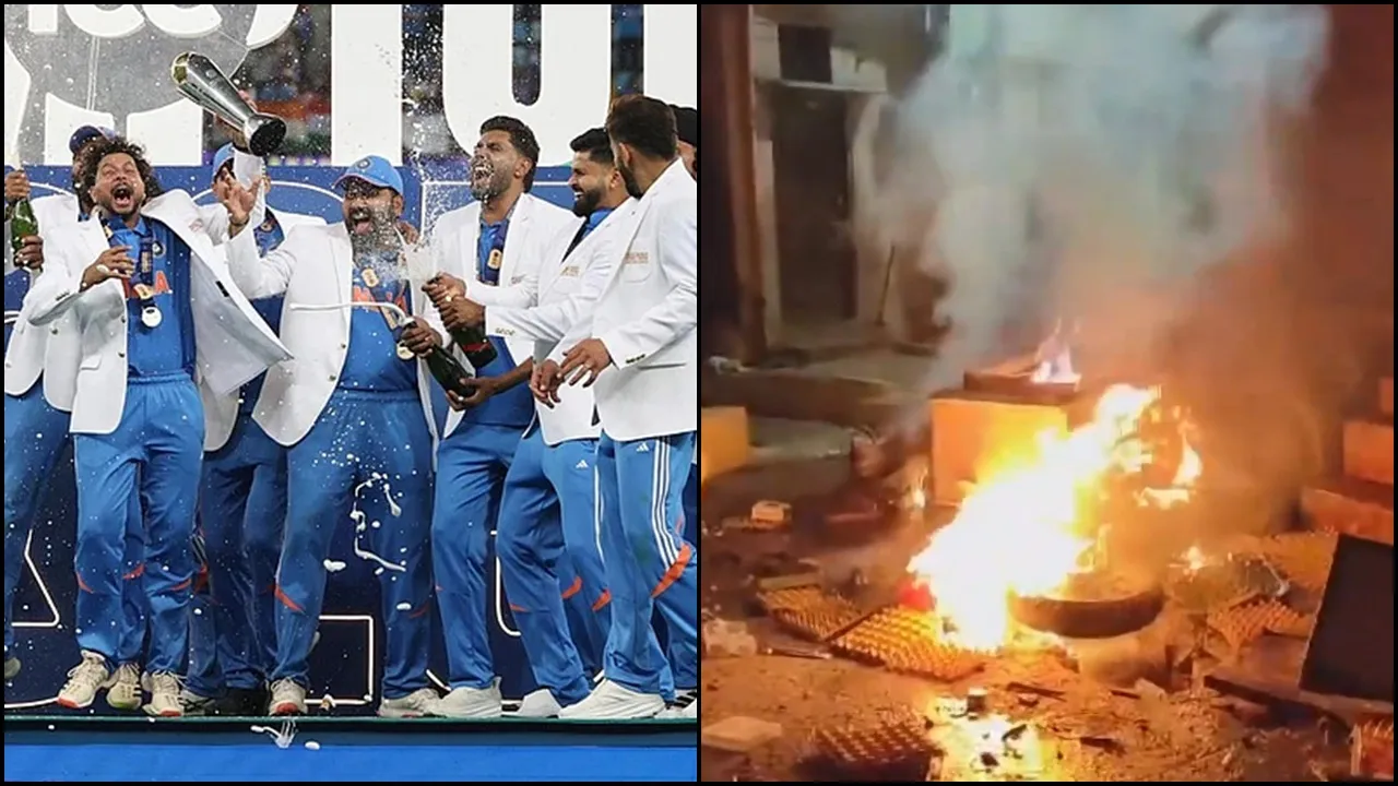 Stones pelted at rally after ICC CT Win
