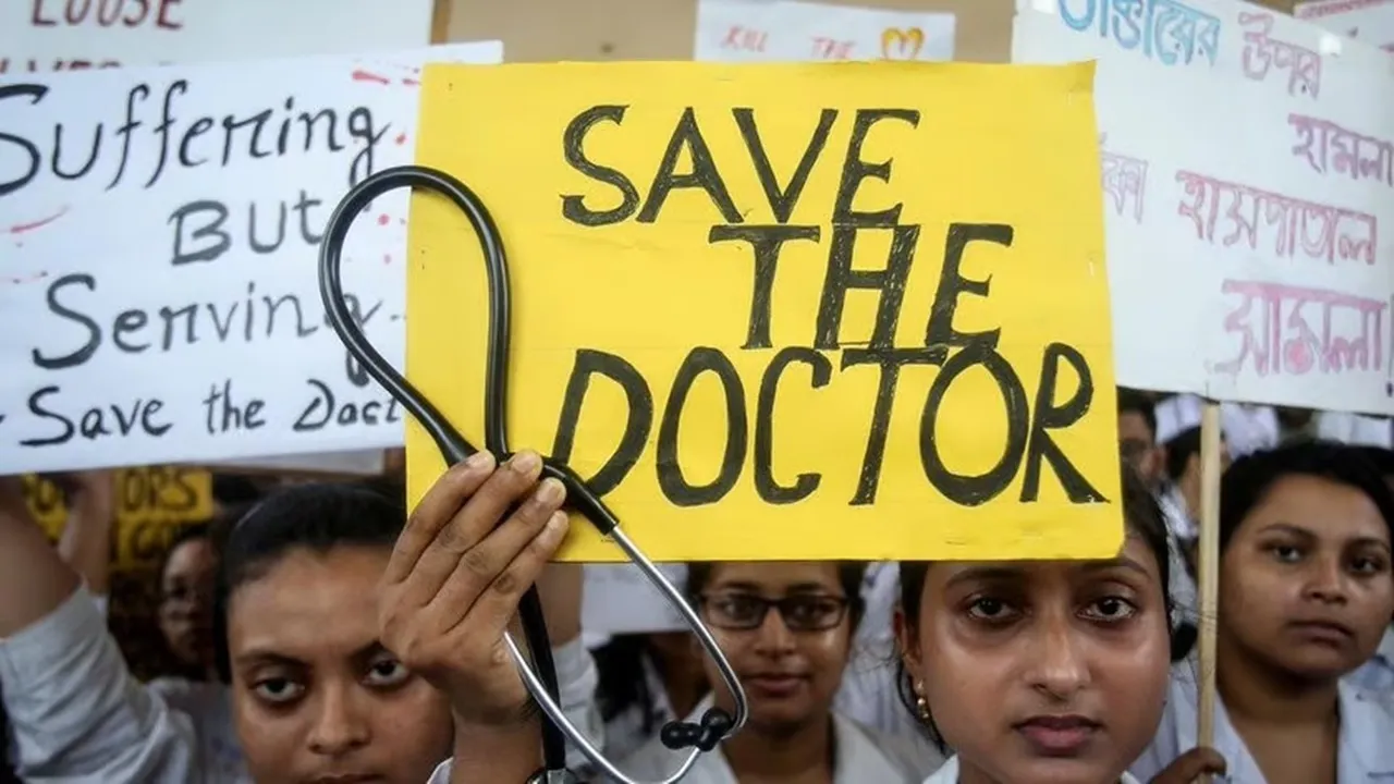Junior Doctor protest1