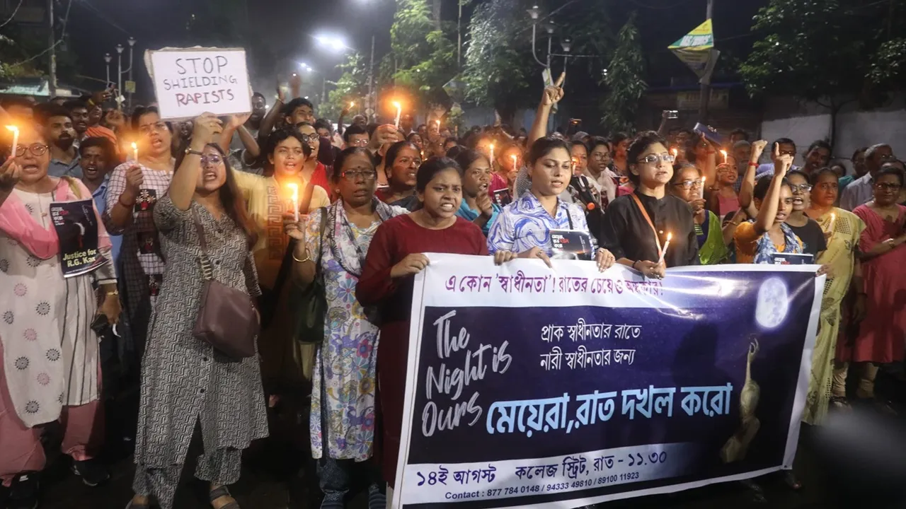 rg kar protest, junior doctors called again night protest 14 september , আরজি কর কাণ্ডের প্রতিবাদ, রাত দখলের ডাক