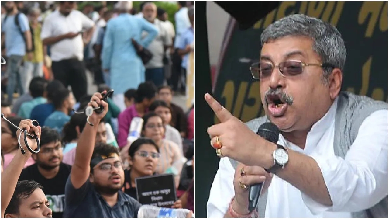 Junior Doctors Protest, Kalyan Banerjee, জুনিয়র ডাক্তারদের বিক্ষোভ, কল্যাণ বন্দ্যোপাধ্যায়