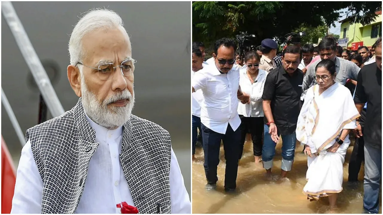 Mamata wrote letter to Modi blaming DVC for the flood situation in Bengal,মোদী, মমতা ব্যানার্জি, বন্যা পরিস্থিতি