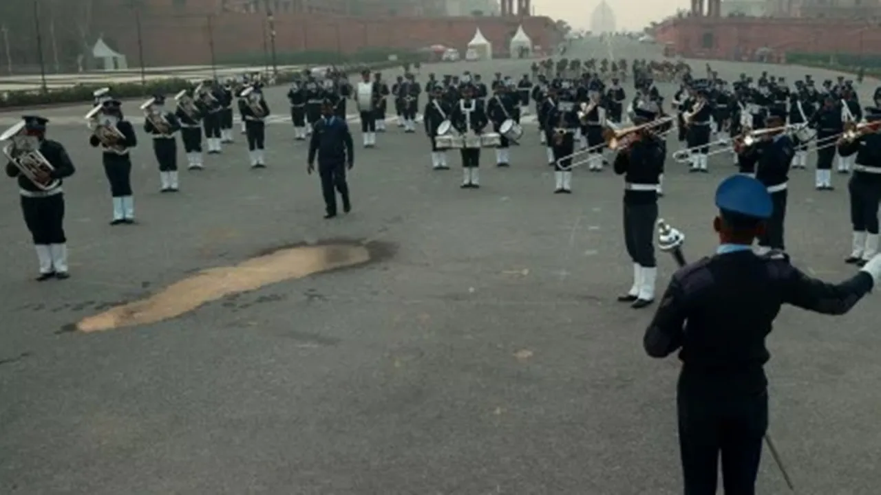 Armed Forces, Vijay Chowk, সশস্ত্র সেনা, বিজয় চক, 
