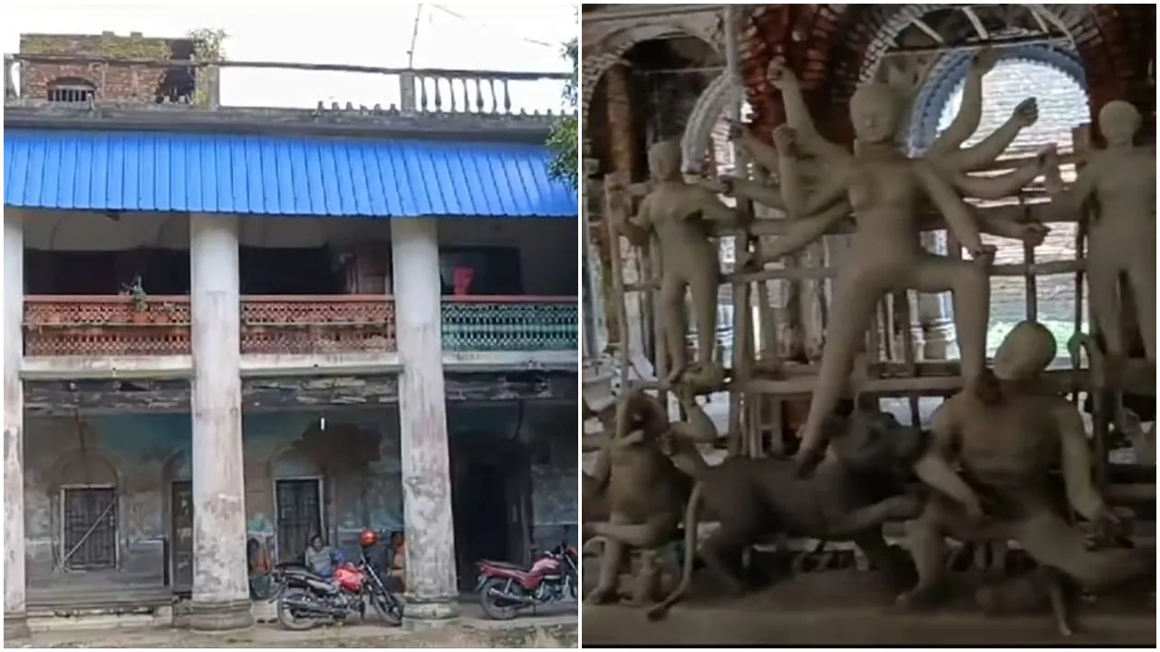 Diamond Harbour Mandal family Durga Puja in 350 years, ডায়মন্ড হারবার মণ্ডল বাড়ির দুর্গাপুজো