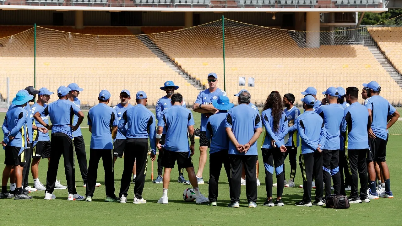 Team India ahead of Bangladesh test