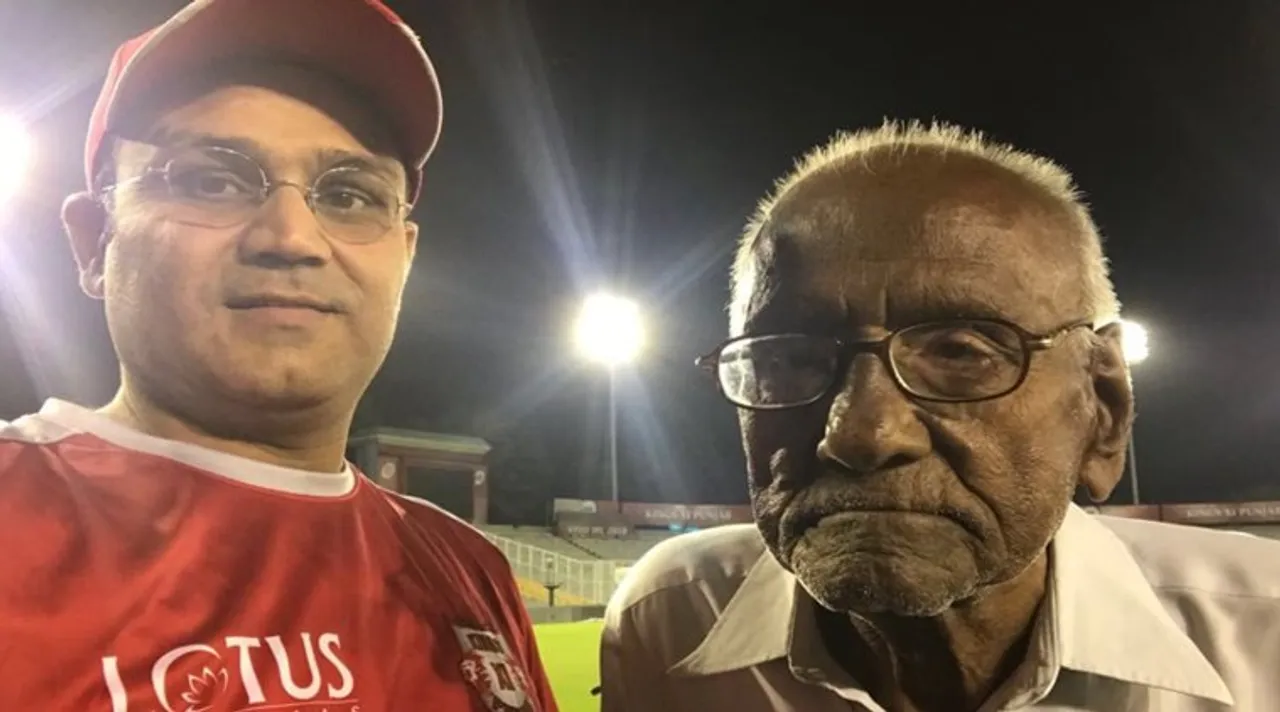 Virender Sehwag Thanks His 93-Year-Old Fan With An Emotional Post