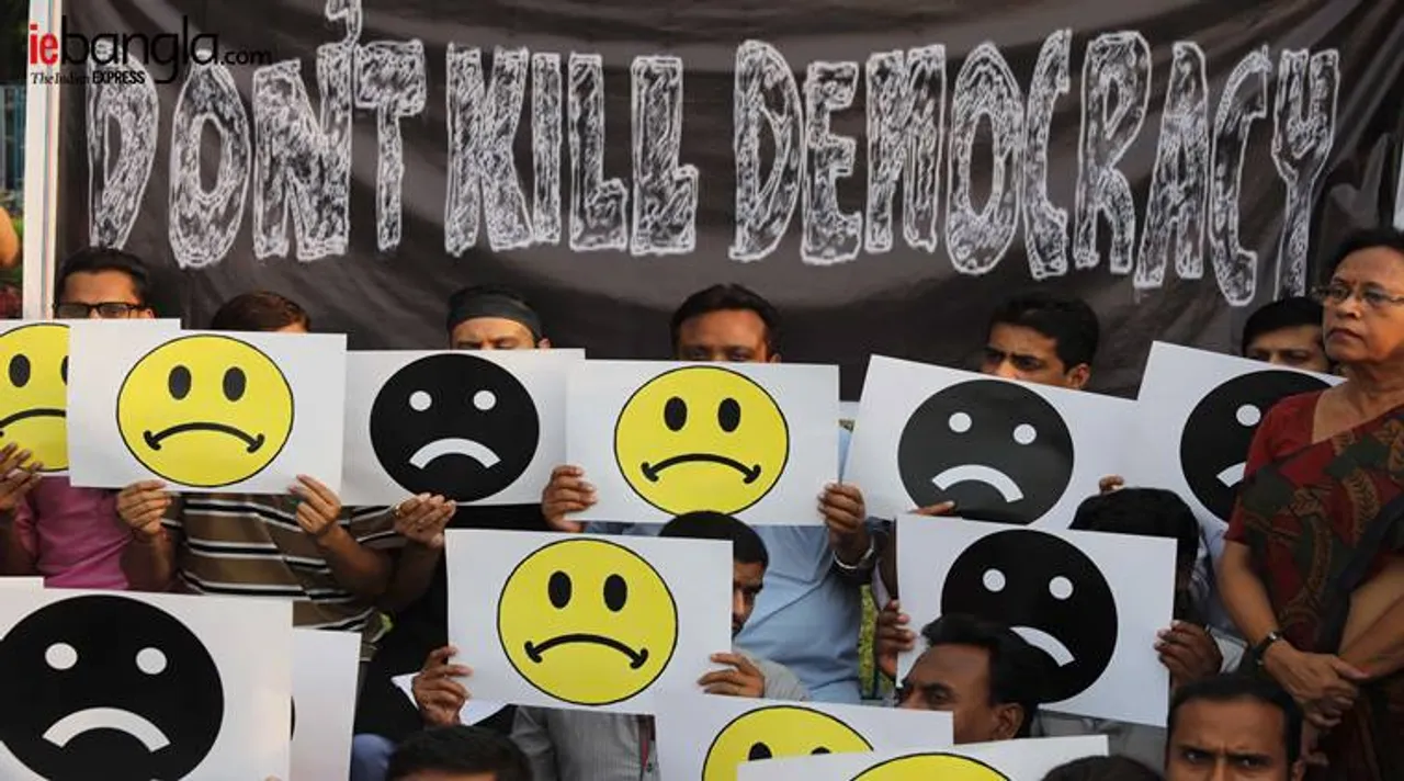 congress protest