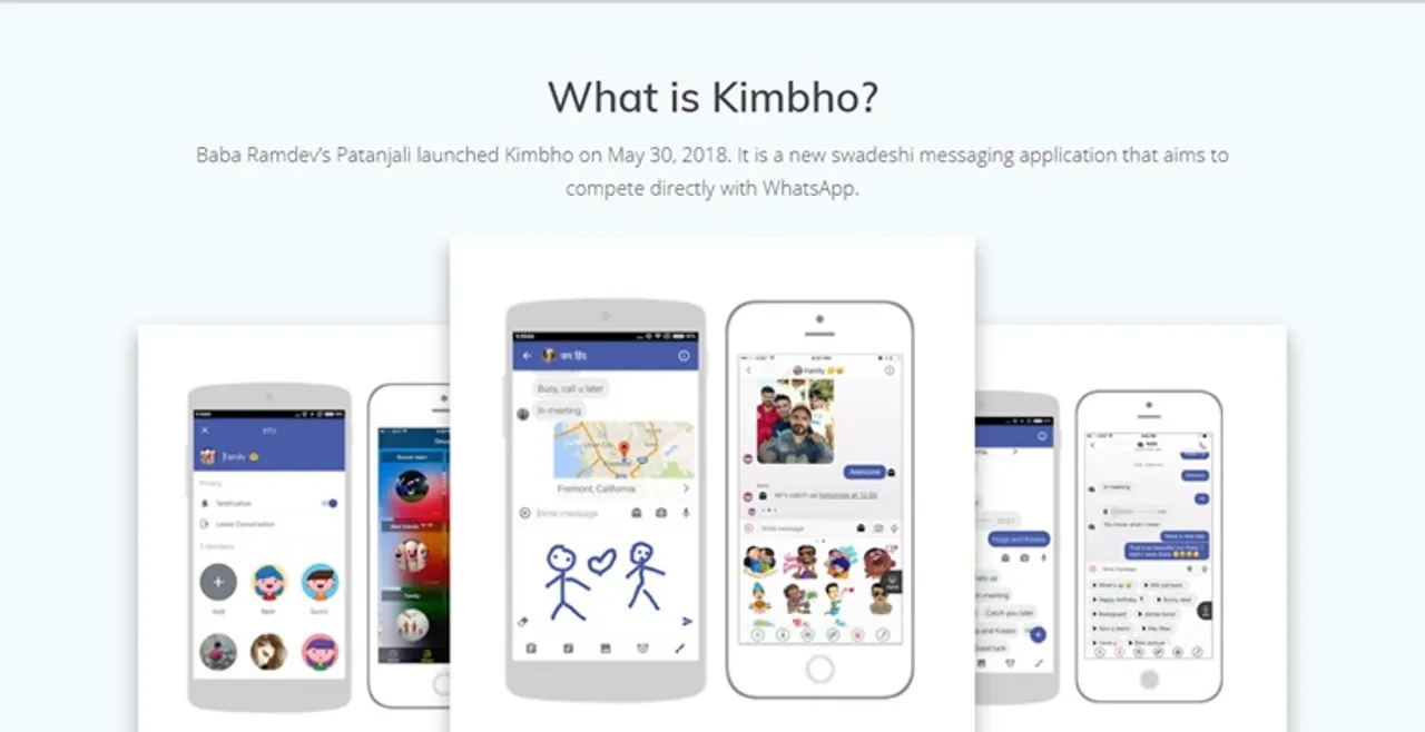Patanjali’s swadeshi app Kimbho