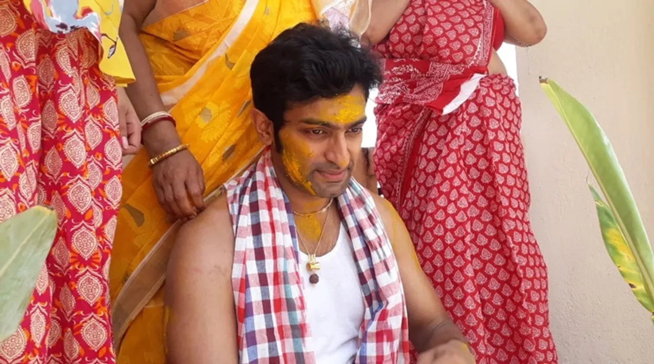 Haldi ceremony pics and video of Jeetu Kamal