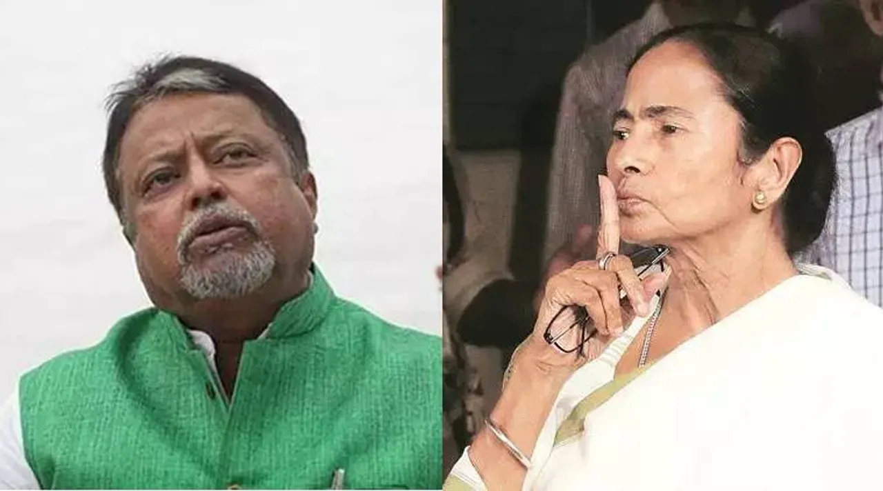 mukul roy, mamata banerjee, মুকুল রায়, মমতা বন্দ্যোপাধ্যায়