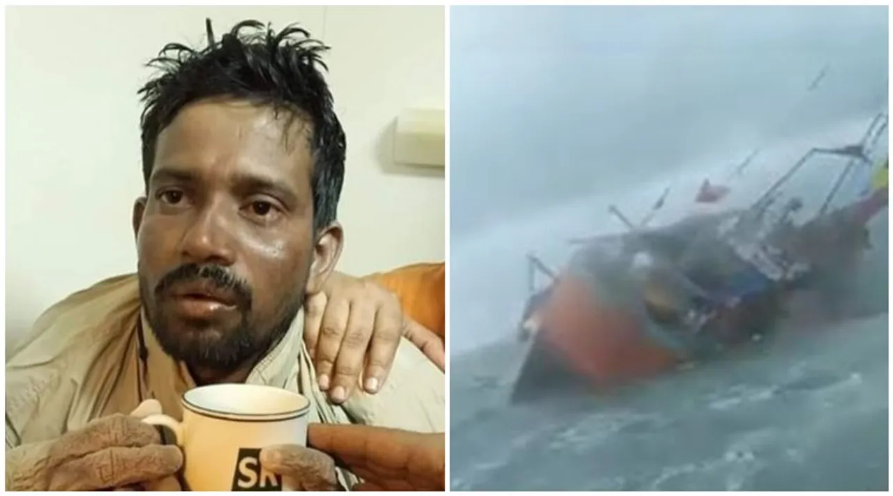 fisherman survives 5 days bay of bengal