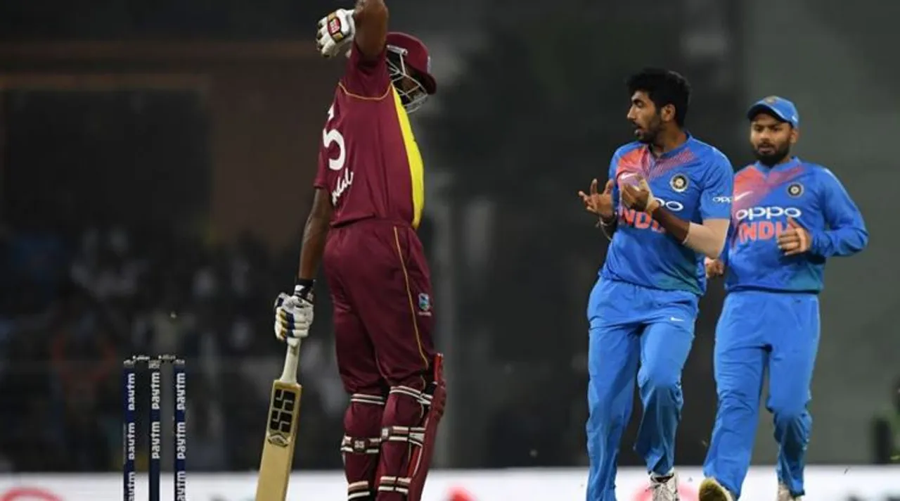 KIERON POLLARD AGAINST INDIA