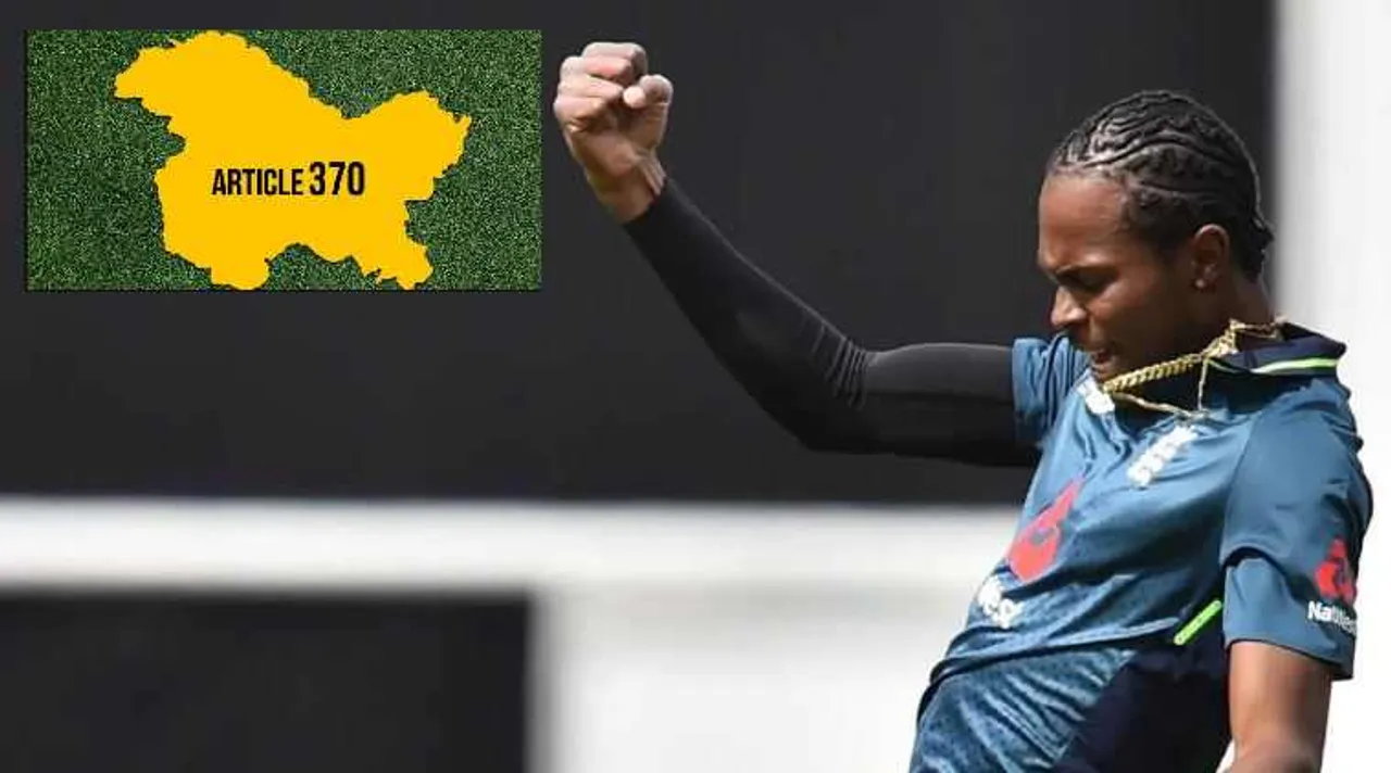 Jofra Archer Had Spoken About ‘370’ Five Years Ago